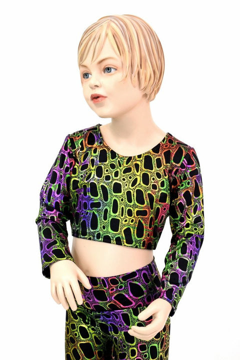 Girls Long Sleeve Poisonous Top - Coquetry Clothing