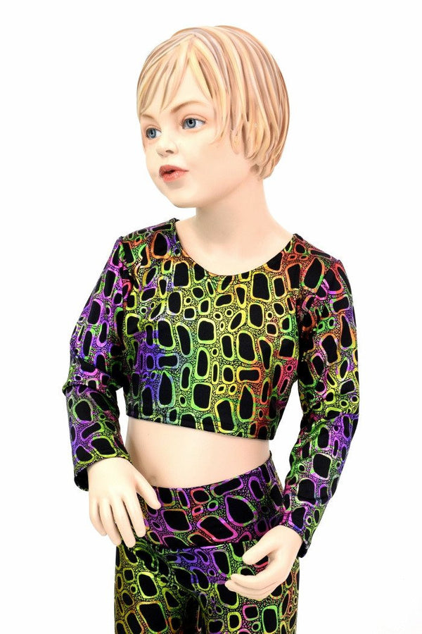 Girls Long Sleeve Poisonous Top - 1