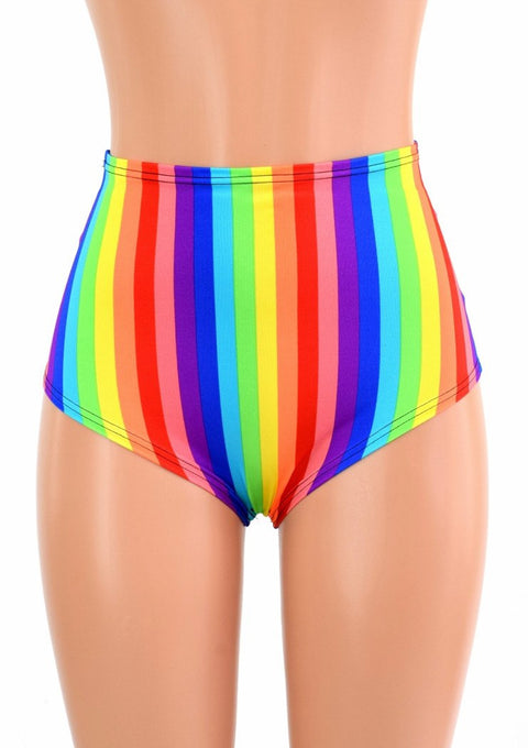 Rainbow "Siren" Shorts - Coquetry Clothing