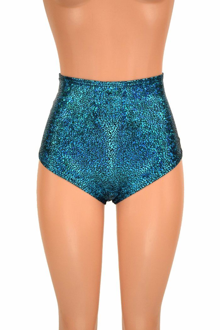 High Waist Siren Shorts Coquetry Clothing 9569