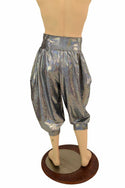 "Michael" Pants in Silver Holo - 4