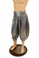 "Michael" Pants in Silver Holo - 5