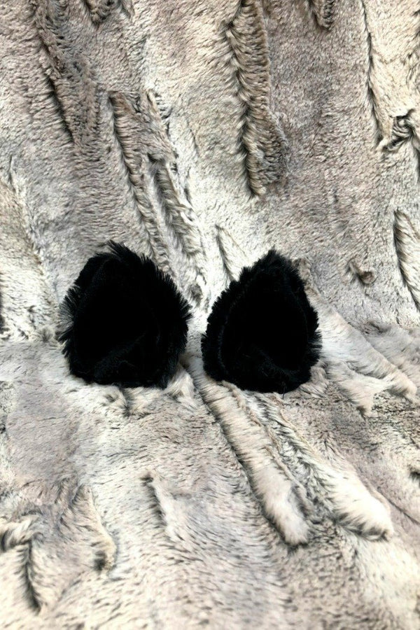 Minky Faux Fur Clip-on Ears - 5