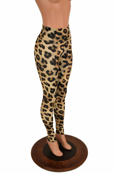 Leopard High Waist Leggings - Coquetry Clothing