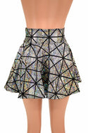Cracked Tile Rave Mini Skirt - 4