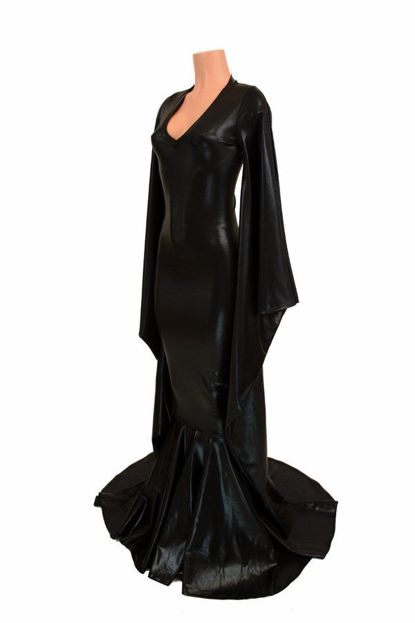 Incubus Sleeve Puddle Train Gown - 3