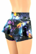 Galaxy Ruffle Rump Shorts - 4