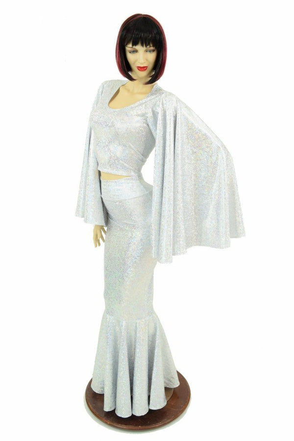 Snow Angel Mermaid Skirt Set - 4