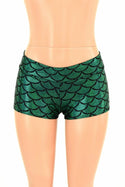 Green Mermaid Lowrise Shorts - 2