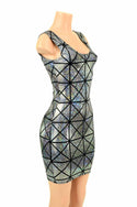 Cracked Tile Holographic Tank dress - 1