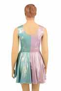 Color Split Two Tone Tank Dress - 3
