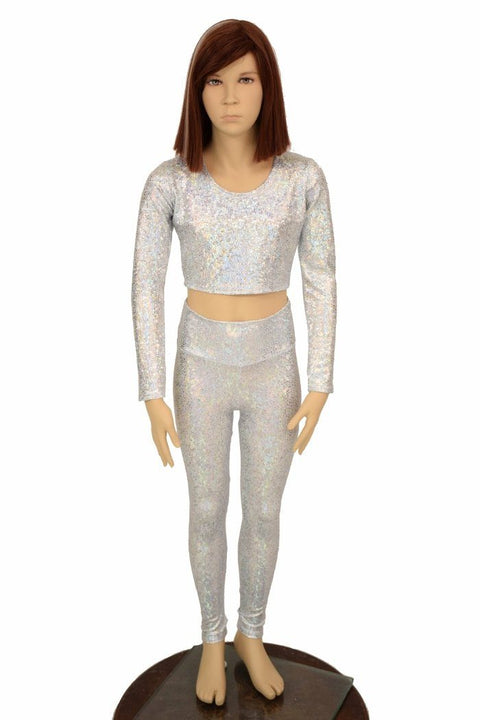 Girls Holo Leggings & Top Set - Coquetry Clothing