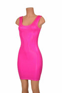 Pink UV Sparkly Jewel Tank Dress - 1