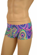 Mens Lowrise "Aruba" Shorts in Glow Worm - 4