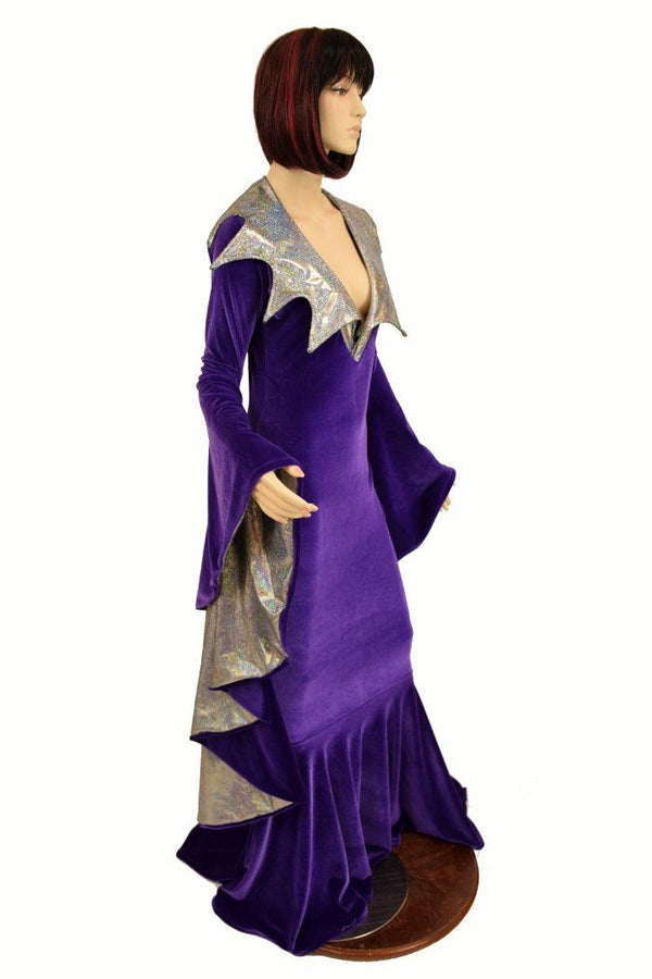 Demonica Sorceress Puddle Train Gown - 4
