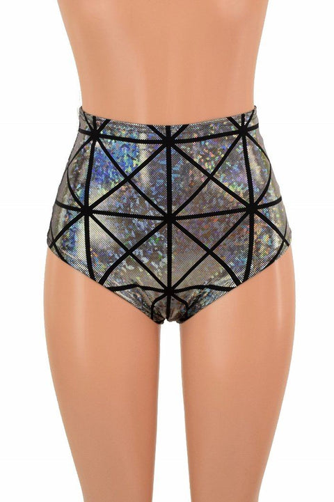 High Waist "Siren" Shorts - Coquetry Clothing