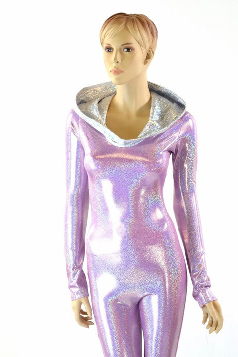 Lilac Space Girl Catsuit - Coquetry Clothing