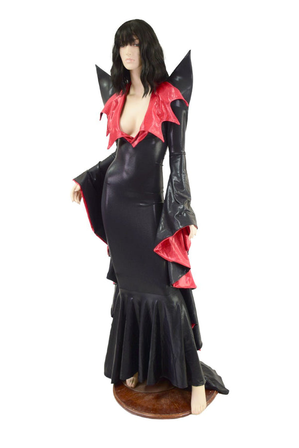 Mega Sharp Shoulder Demonica/Sorceress Gown - 4