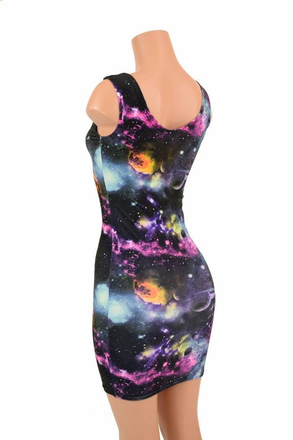 UV Glow Galaxy Tank Dress - 6