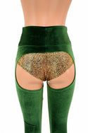 High Waist Bell Bottom Flare Chaps (Shorts Sold Separately) - 7