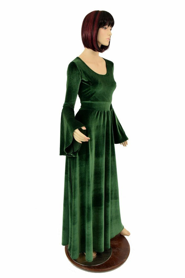 Ready to Ship Velvet Renaissance "Fiona" Gown Small - 8