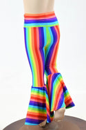 Kids Rainbow Bell Bottom Flares - 3