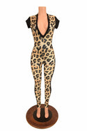 Cap Sleeve Side Panel Catsuit - 3