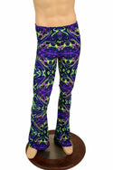 Mens Neon Melt Bootcut Pants - 2