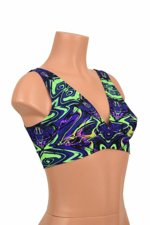 Starlette Bralette in Neon Melt - Coquetry Clothing