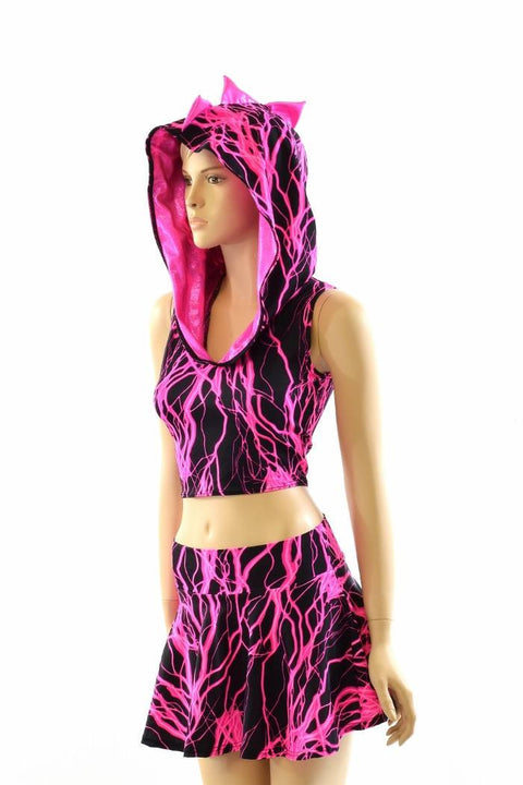 Pink Lightning Dragon Set - Coquetry Clothing