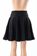 19" Black Zen Skater Skirt - 2