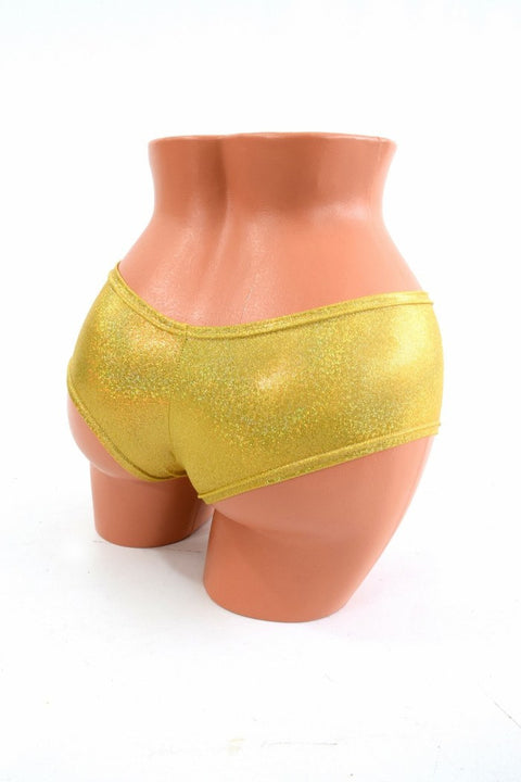 Gold Sparkly Jewel Cheekies - Coquetry Clothing