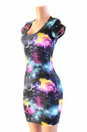 UV Glow Galaxy Dress - 2