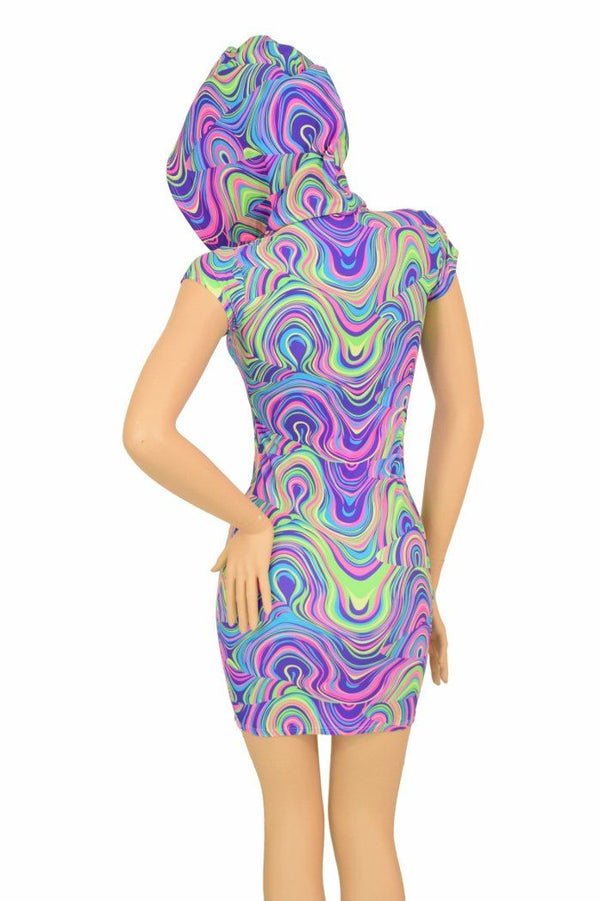 Glow Worm Hoodie Dress - 3