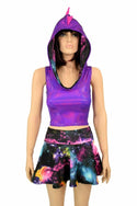 Galaxy Dragon Hoodie & Skirt Set - 3