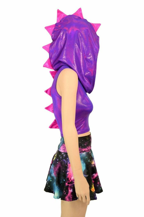 Galaxy Dragon Hoodie & Skirt Set - 4
