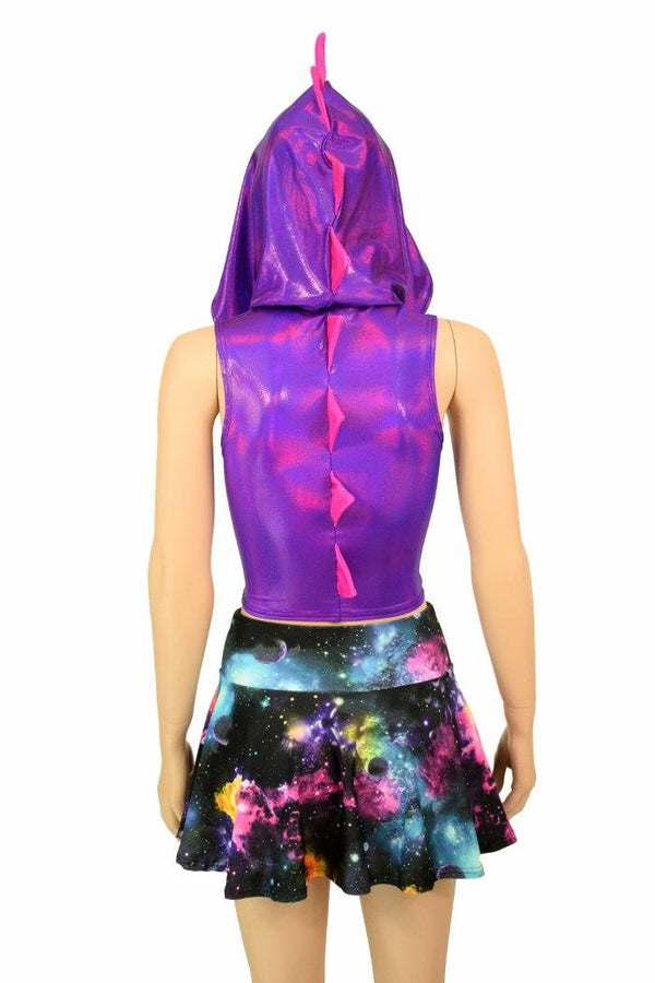 Galaxy Dragon Hoodie & Skirt Set - 5