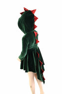 Girls Dragon Tail Skater Dress - 1
