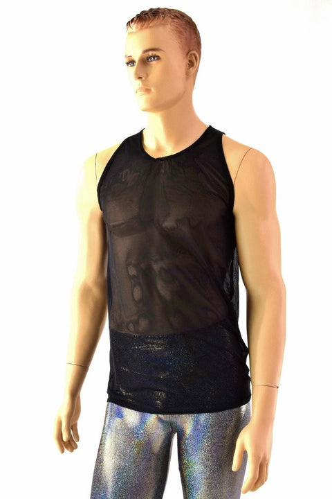 Mens Mesh Muscle Shirt - Coquetry Clothing