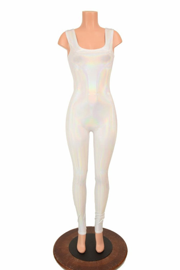 Flashbulb Tank Holographic Catsuit - 2