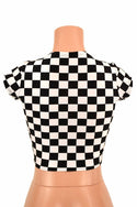 Checkered Crop Top - 5