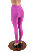 Orchid Heathered High Waist Leggings READY to SHIP - 3
