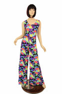 Sonic Bloom UV Wide Leg Jumpsuit - 2