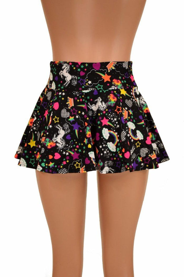 Unicorns and Rainbows Mini Rave Skirt - 7