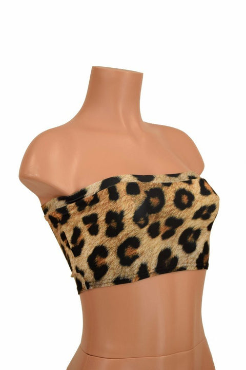 Leopard Tube Top - Coquetry Clothing