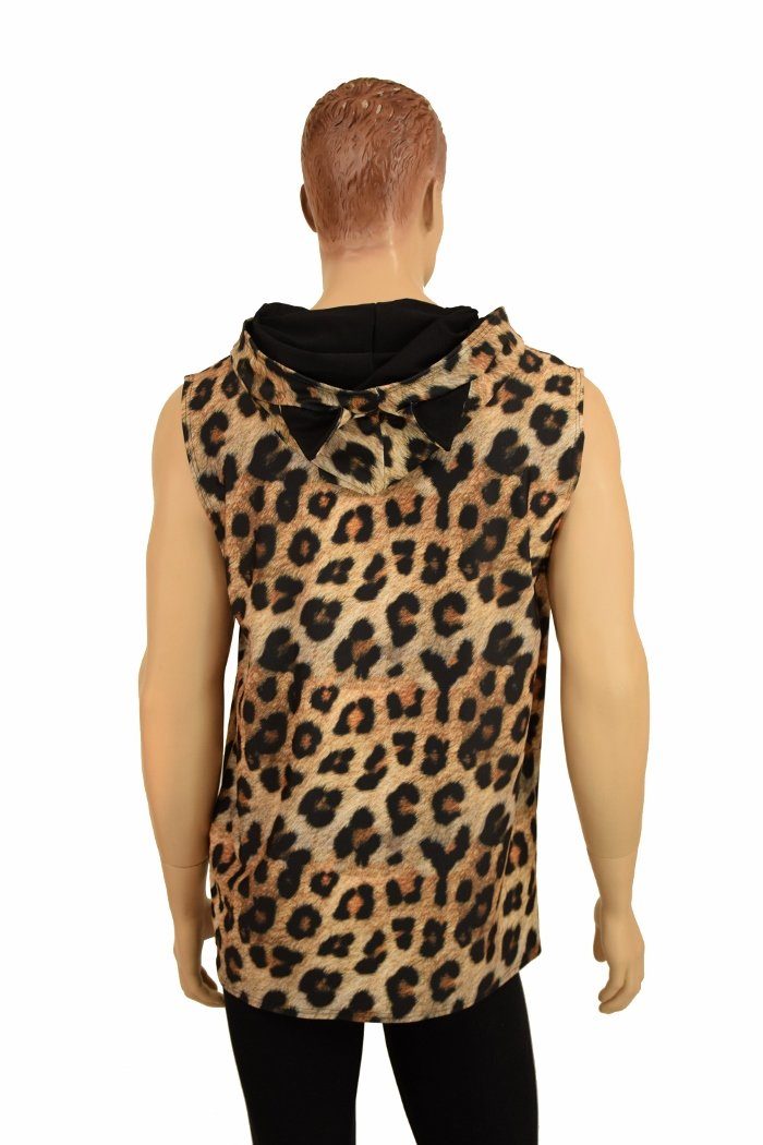 Animal hot sale sleeveless hoodie