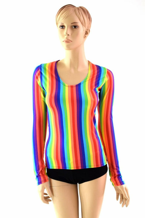 Rainbow Longsleeve Top - Coquetry Clothing