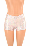 Pink Mermaid Midrise Shorts - 2