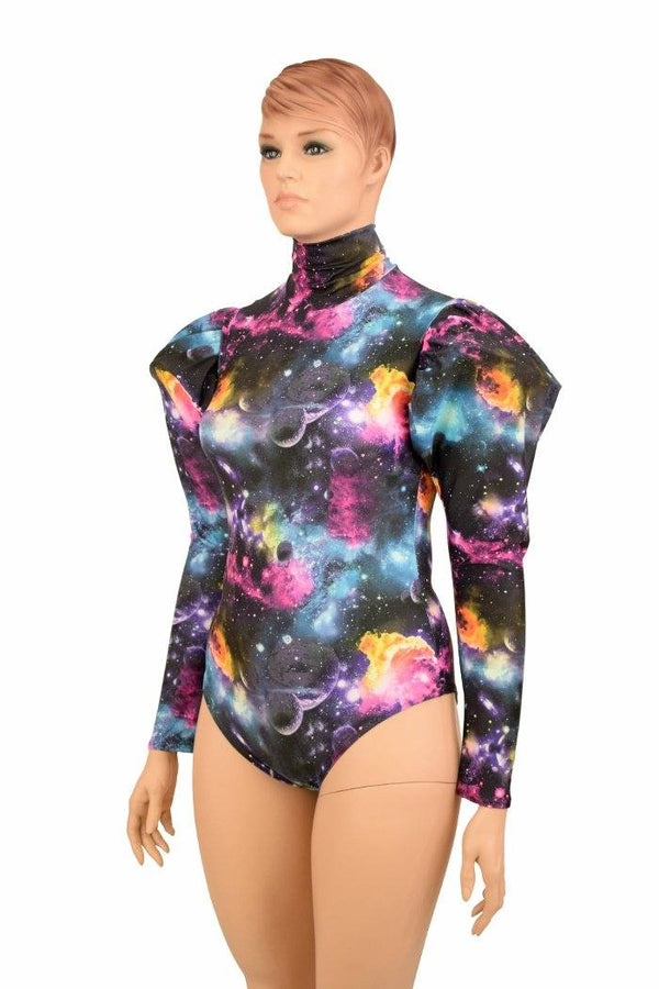 Puffed Sleeve "Victoria" Galaxy Romper - 5