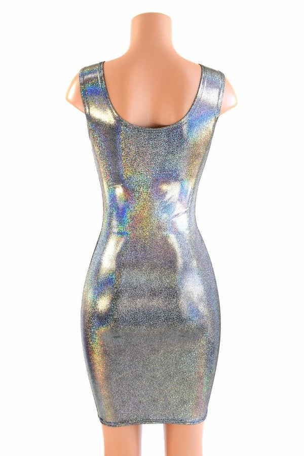 Silver Holographic Tank dress - 3